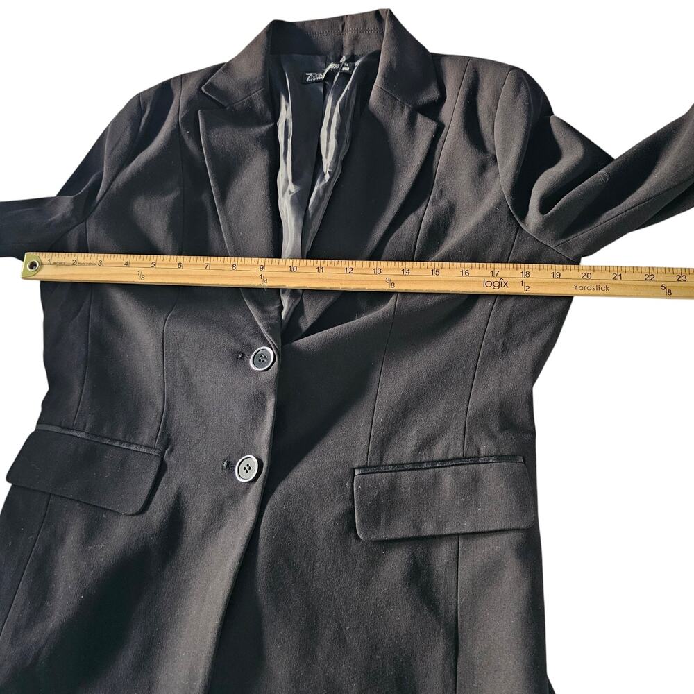 New York & Company 7th Avenue Design Studio Blazer, Black, Size 10 - Picture 10 of 13